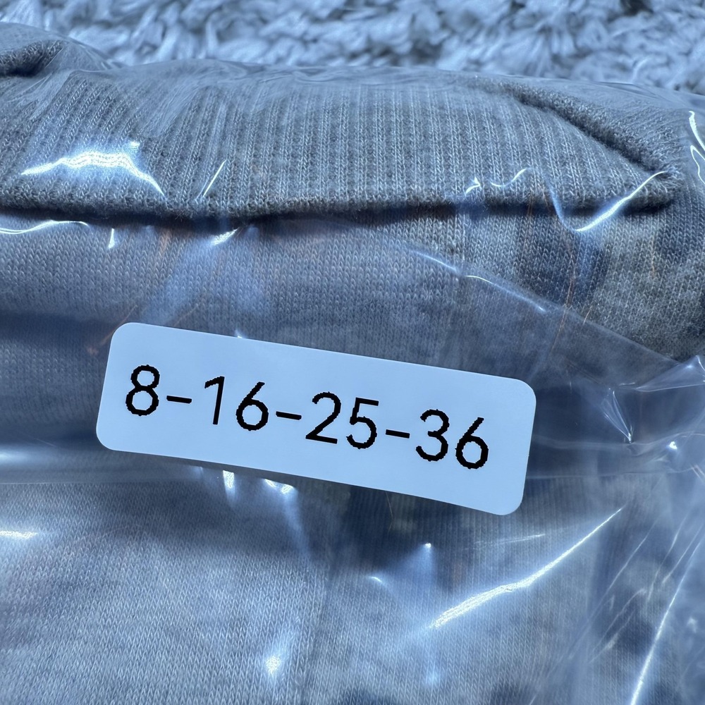 Splendid Pants Women XL Gray Leopard Trim Joggers Lounge Activewear Comfort Lux - Picture 11 of 11